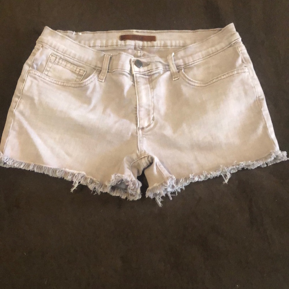 Joe’s tan shorts with belt loops and pockets..Great condition